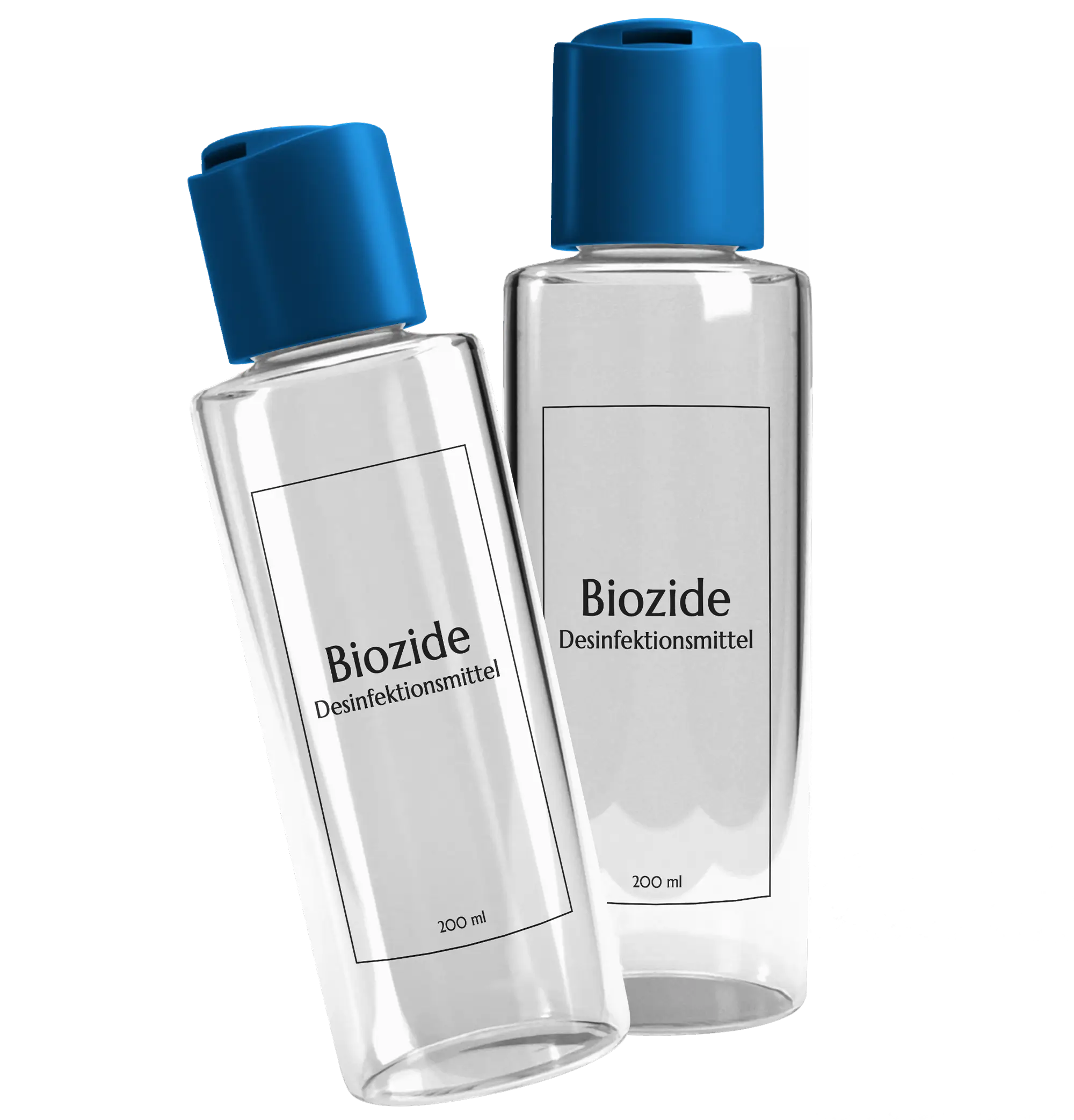 Professionelle Lohnabfüllung von Bioziden wie Desinfektionsmitteln in sichere Gebinde