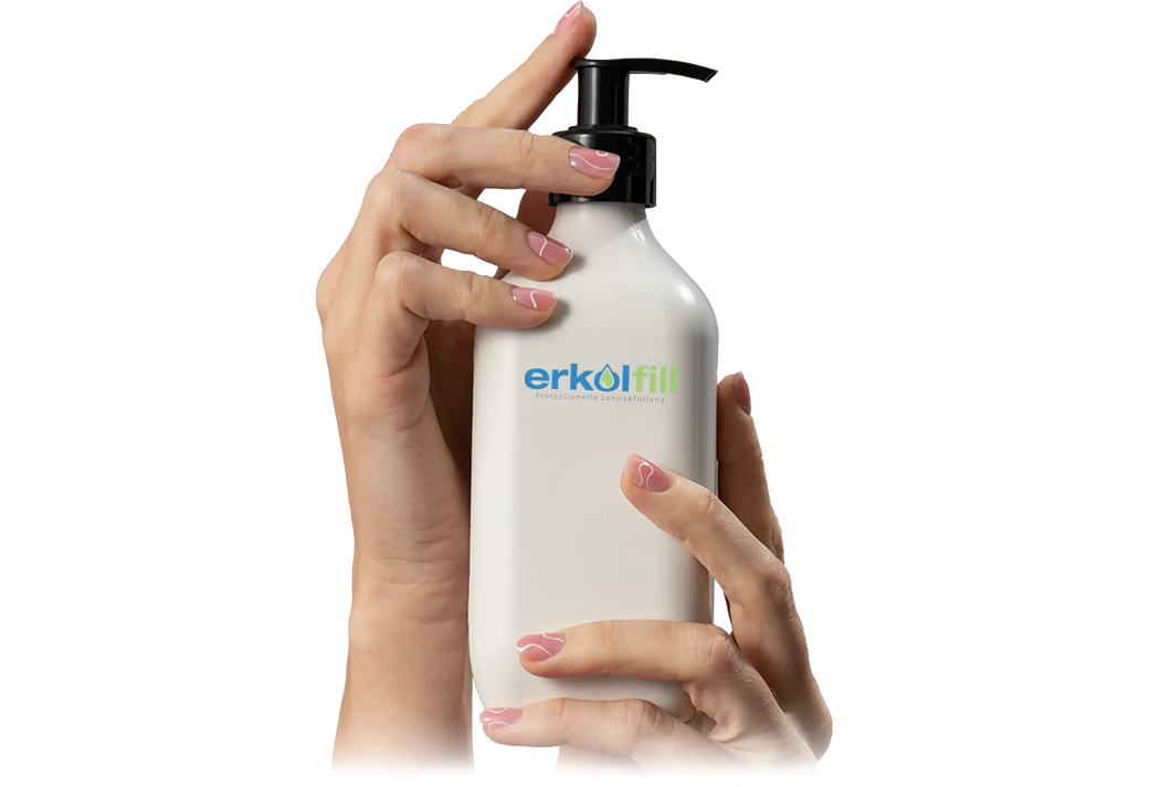 Hygienische Lohnabfüllung von Lotionen und Cremes in Pumpspender – effizient und nach höchsten Standards