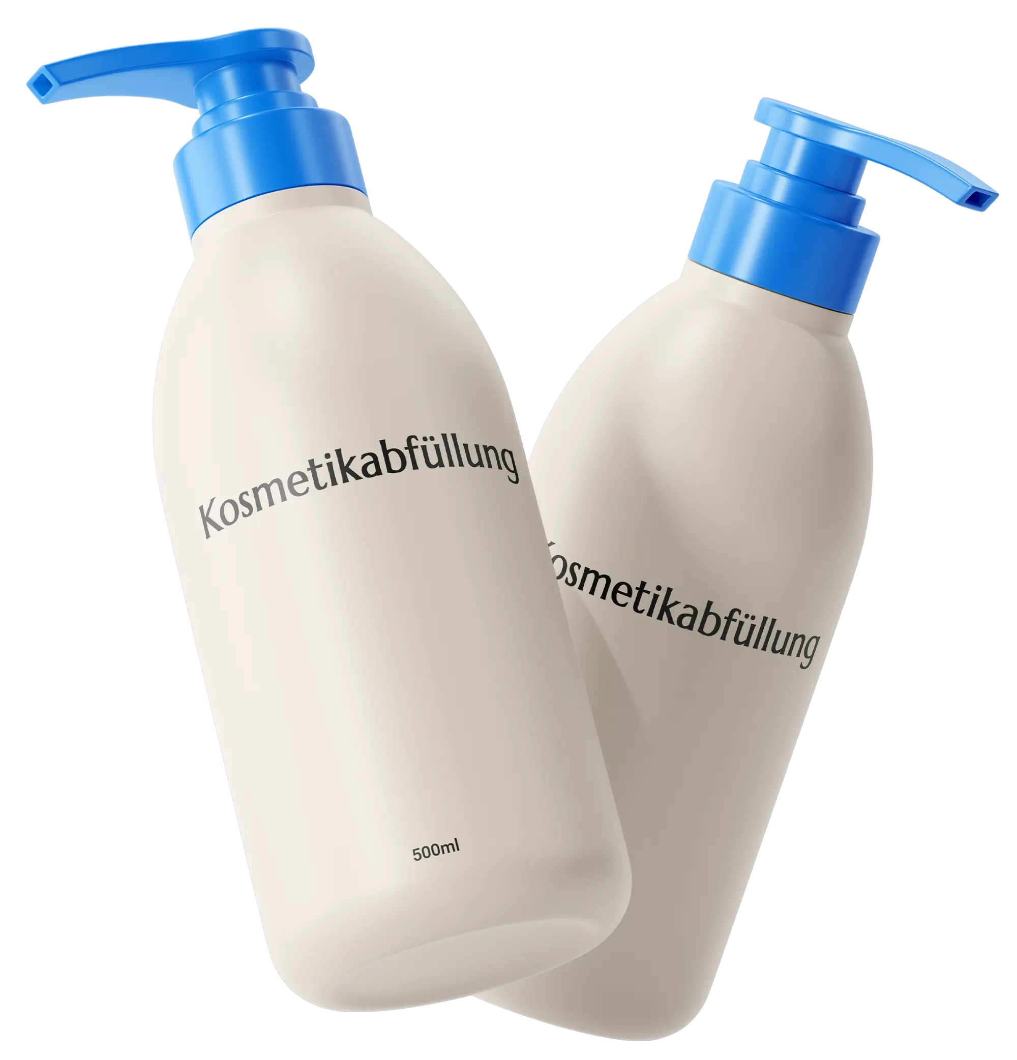 Lohnabfüllung von Kosmetikprodukten in Pumpspender – ideal für Cremes, Lotionen und Hautpflege