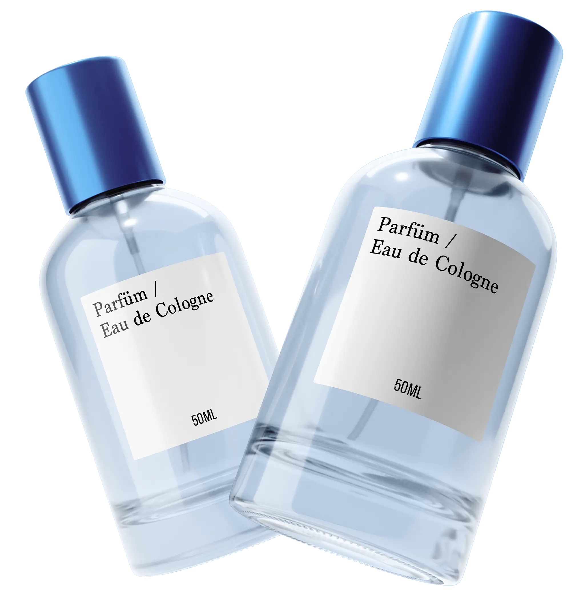 Lohnabfüllung von Parfüm und Eau de Cologne in stilvolle Flakons für den Duftwarenmarkt